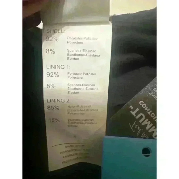 Ribbed Plunge Crossback Tummy Control One Piece Swimsuit Black NWT Size XL - Picture 9 of 10